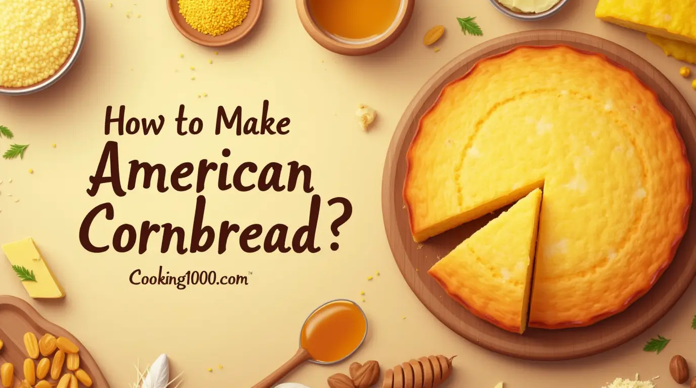 How to make American cornbread?