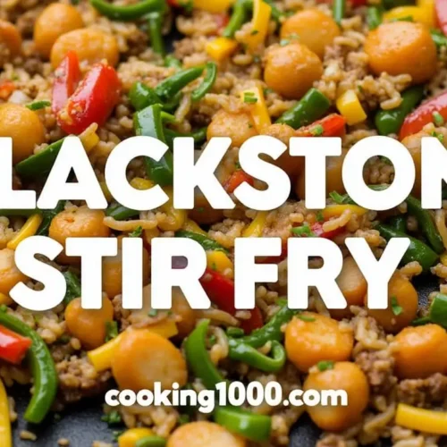 blackstone stir fry